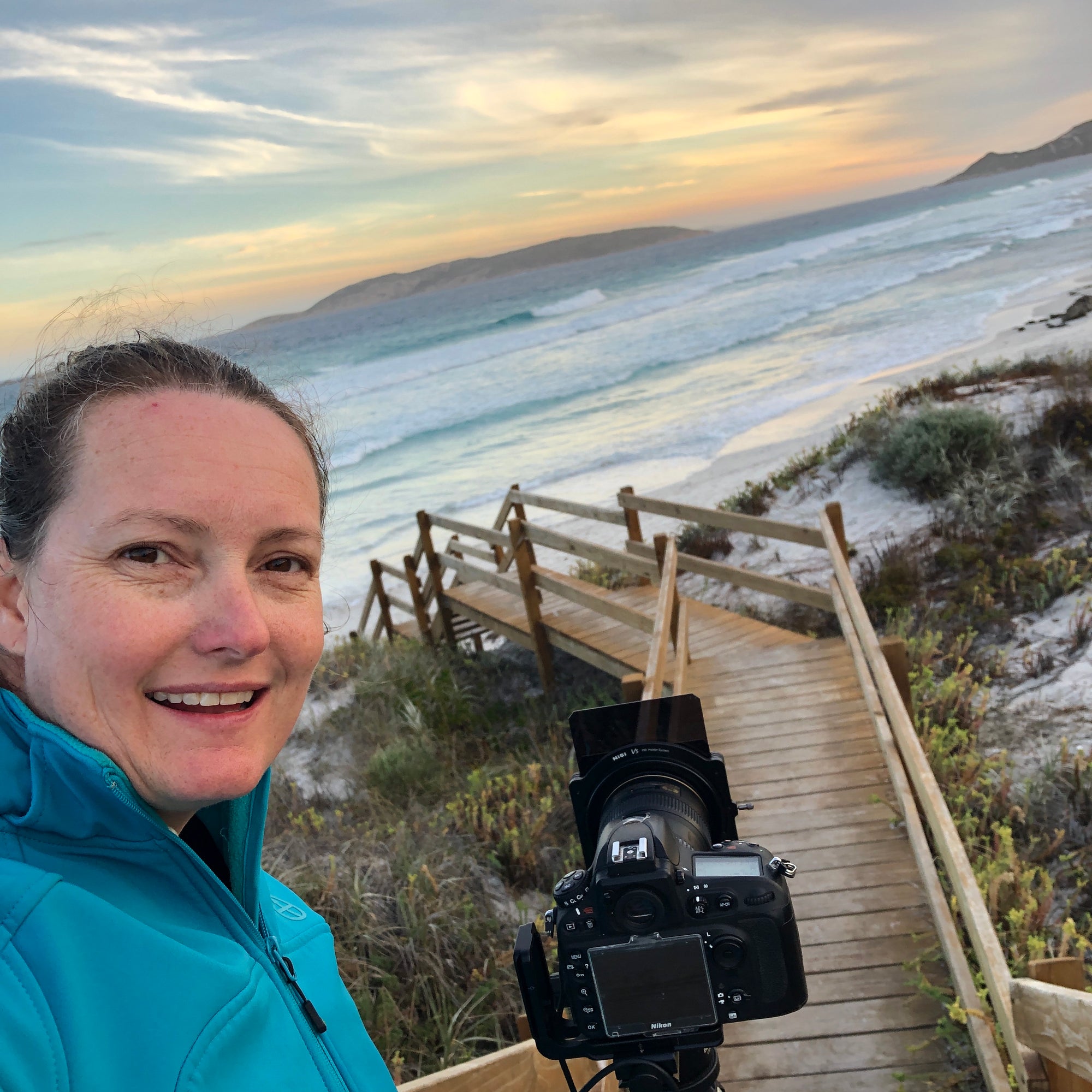 Out shooting a new image at one of my local beaches in Esperance, Western Australia 
