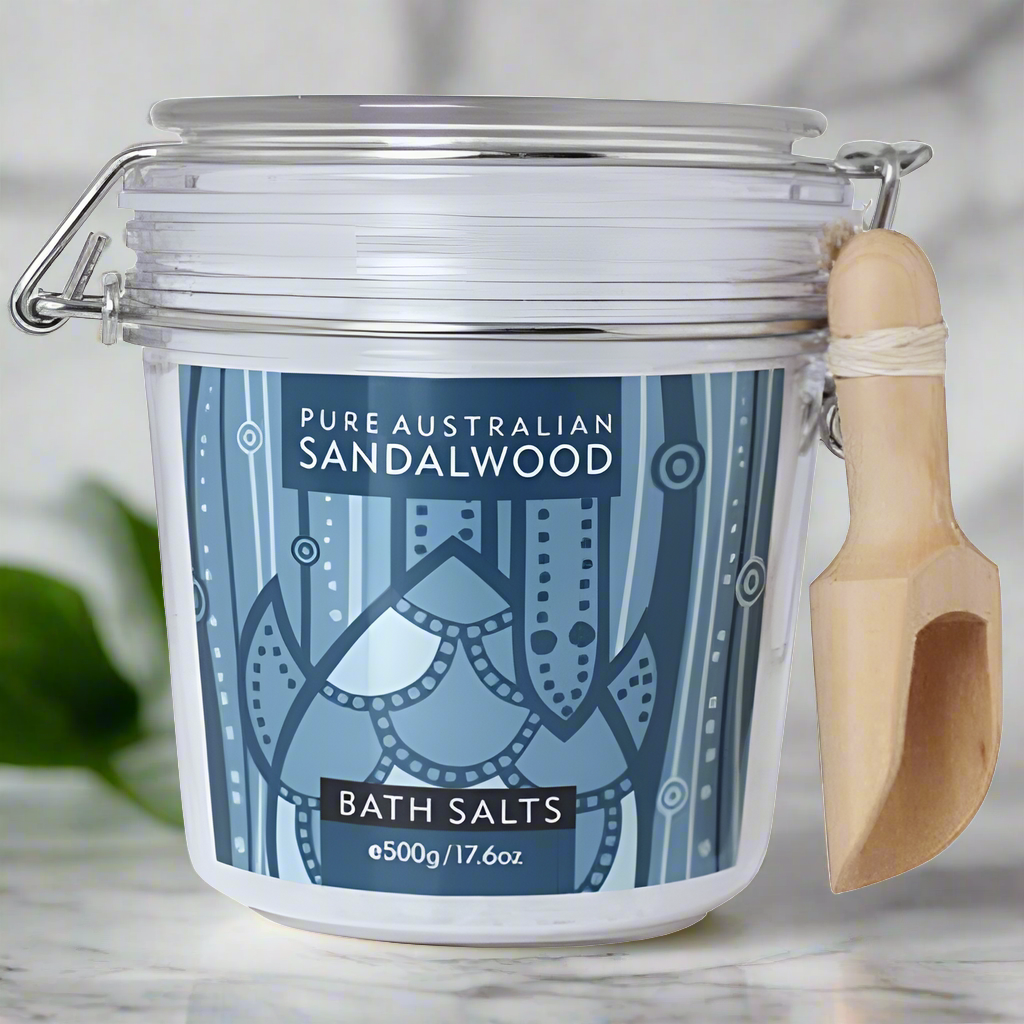 Bath Salts | Sandalwood | Jar 500g