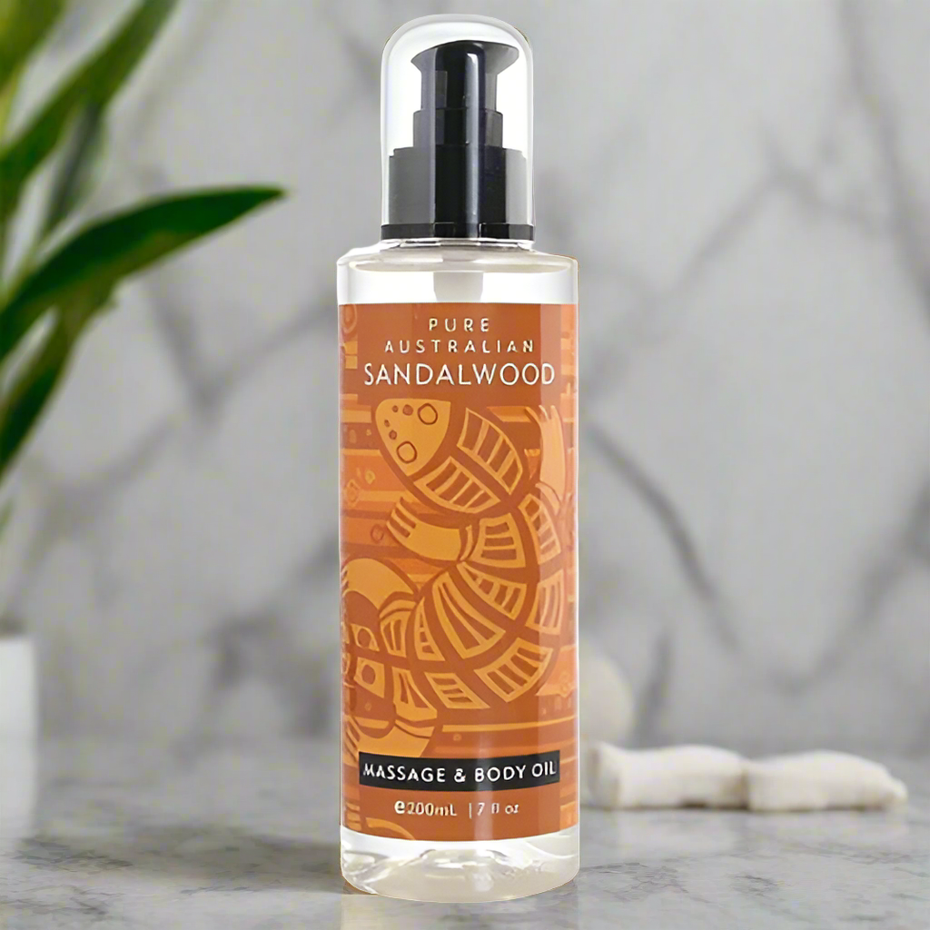 Sandalwood Massage & Body Oil 200ml