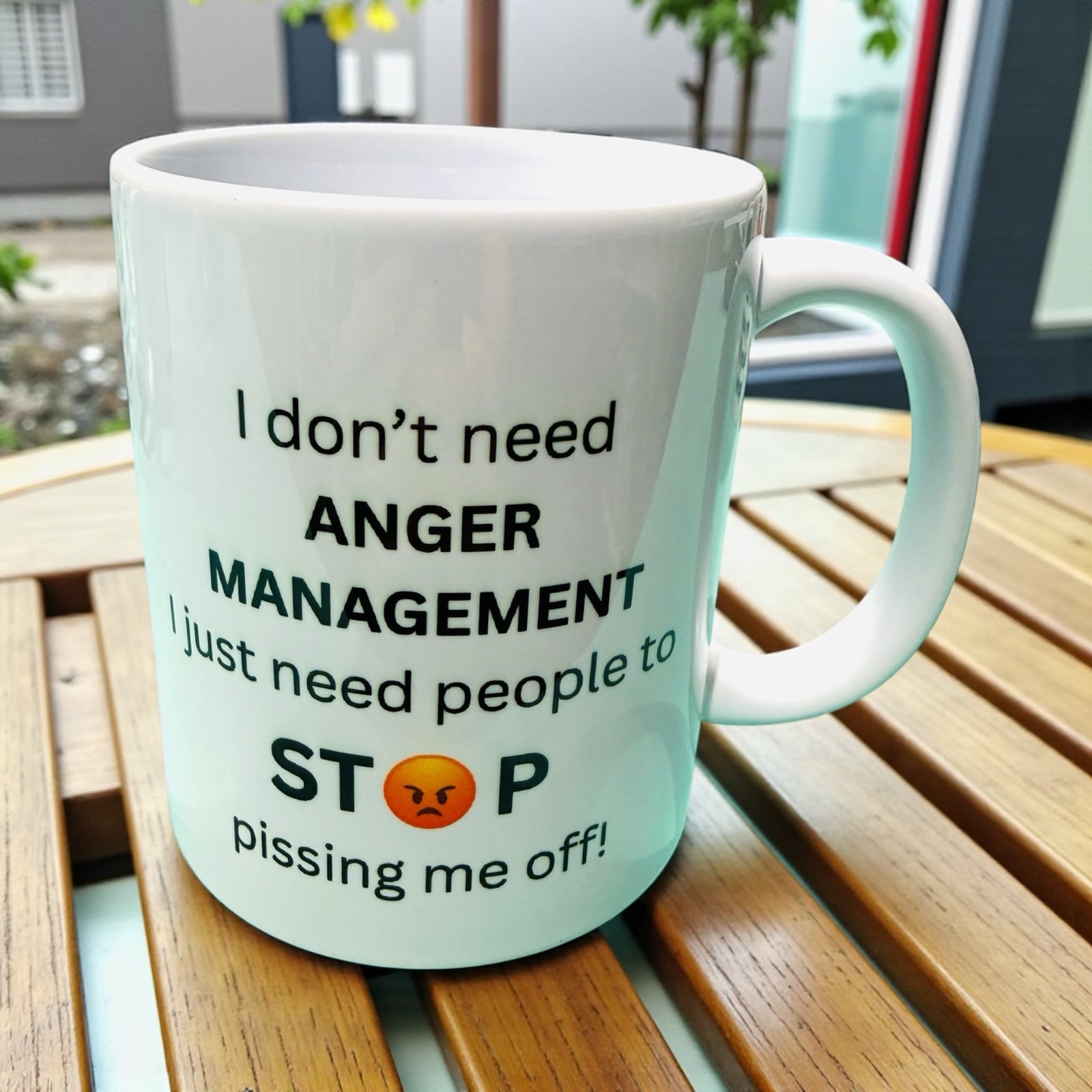 Rude Coffee Mug - Anger Management