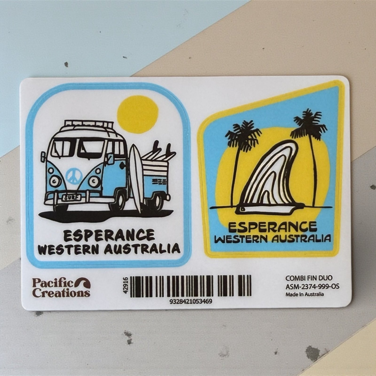 Sticker Combi Fin Duo