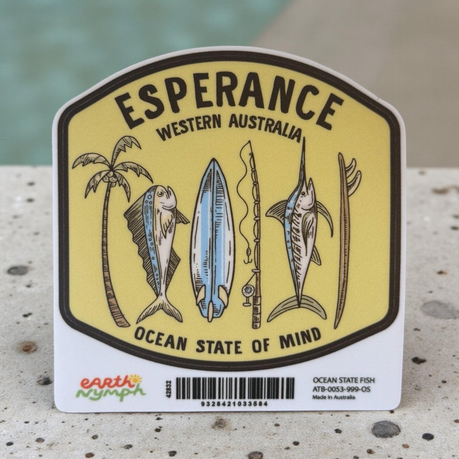 Sticker Ocean State Fish