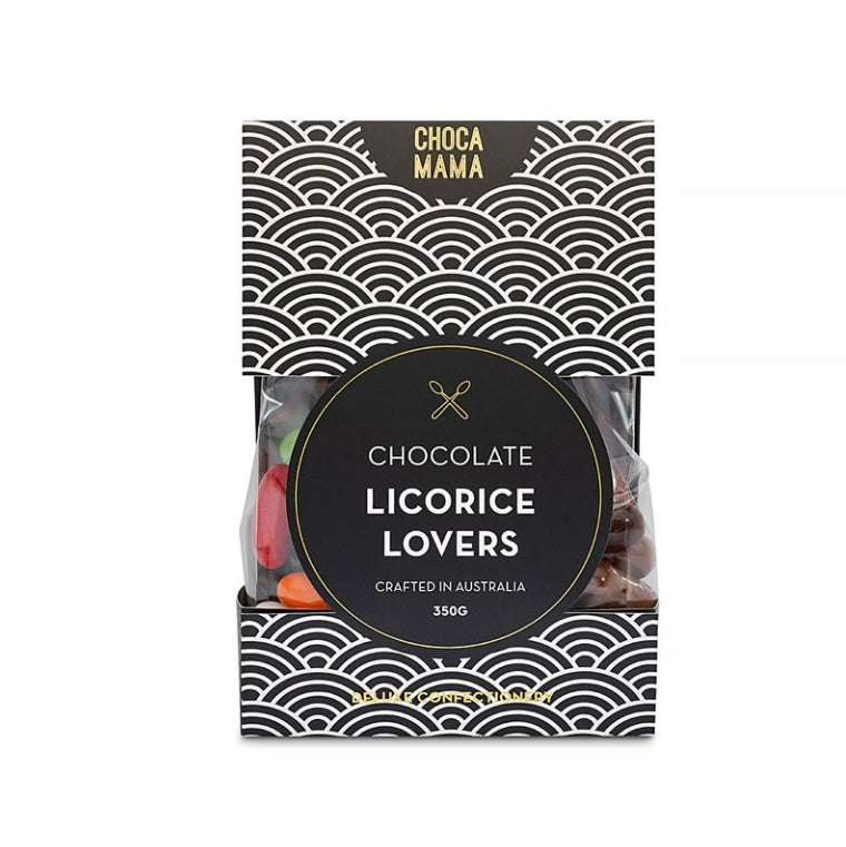 Chocamama Chocolate Licorice Lovers 350g