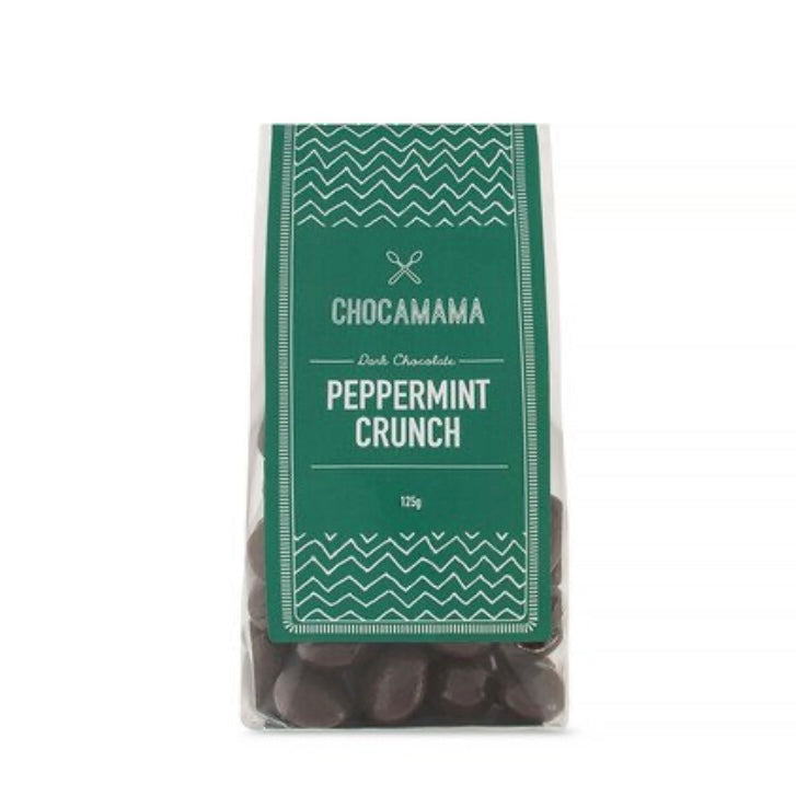 Chocamama Milk Chocolate Peppermint Crunch 125g