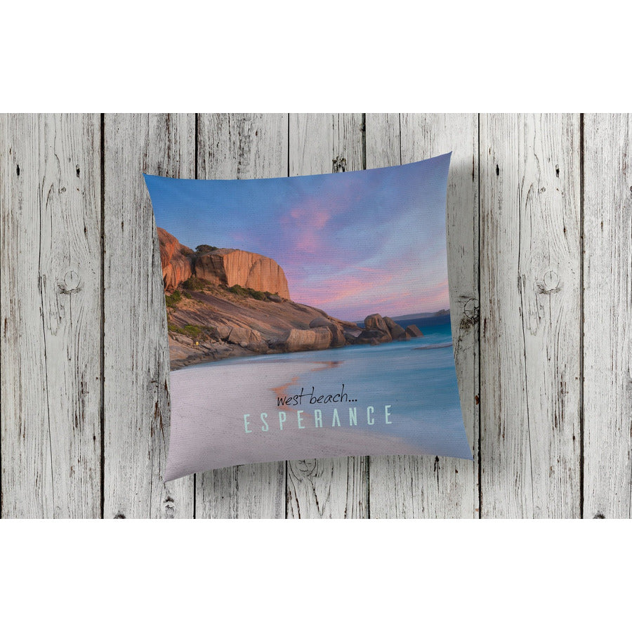 beautiful home decor and decorating cushion throw pillow nautical featuring West Beach by photographer Gary Alan