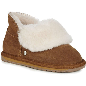 EMU Kids Mintaro Sheepskin Slippers Chestnut