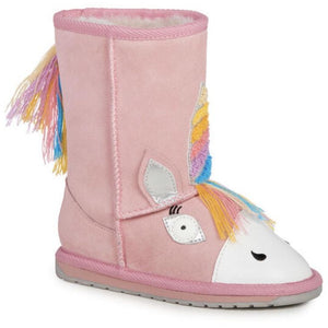 EMU Kids Magical Unicorn Sheepskin Boots