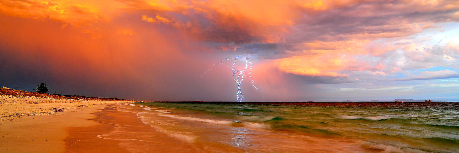 Castletown Quays Jetty stomy skies Esperance panorama Sally Nevin Photography