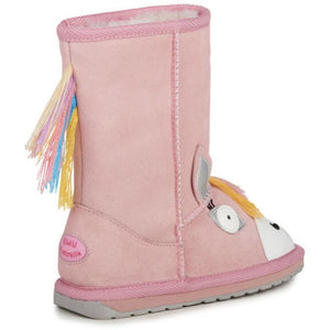 EMU Kids Magical Unicorn Sheepskin Boots