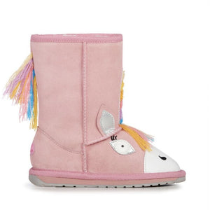 EMU Kids Magical Unicorn Sheepskin Boots