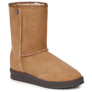 Mid calf height chestnut brown ugg boots 