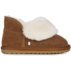 EMU Kids Mintaro Sheepskin Slippers Chestnut