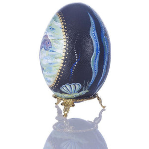 Ocean Fun | Hand Painted Emu Egg #61