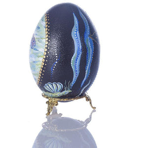 Ocean Fun | Hand Painted Emu Egg #61