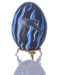 Ocean Fun | Hand Painted Emu Egg #61