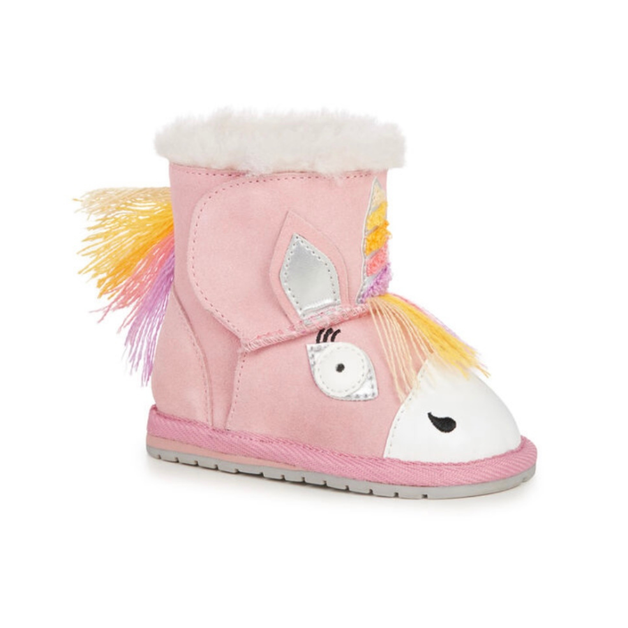 Magical Unicorn Sheepskin Baby Walker