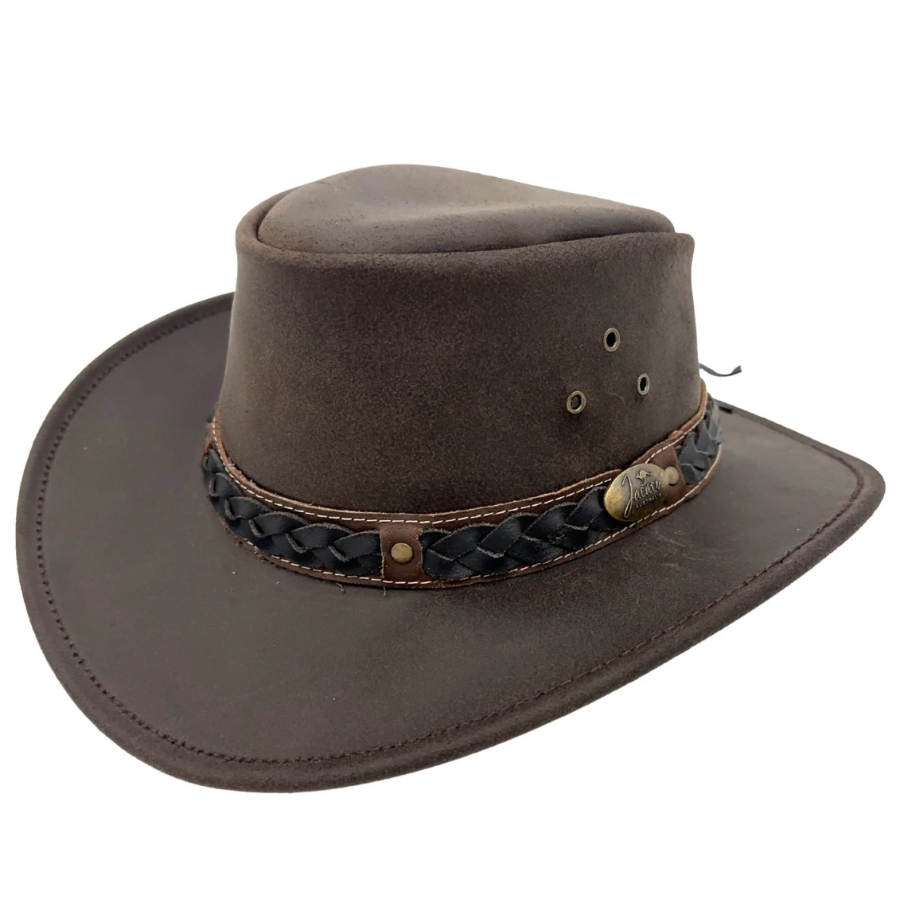 Bush Tucker Hat Oiled Leather