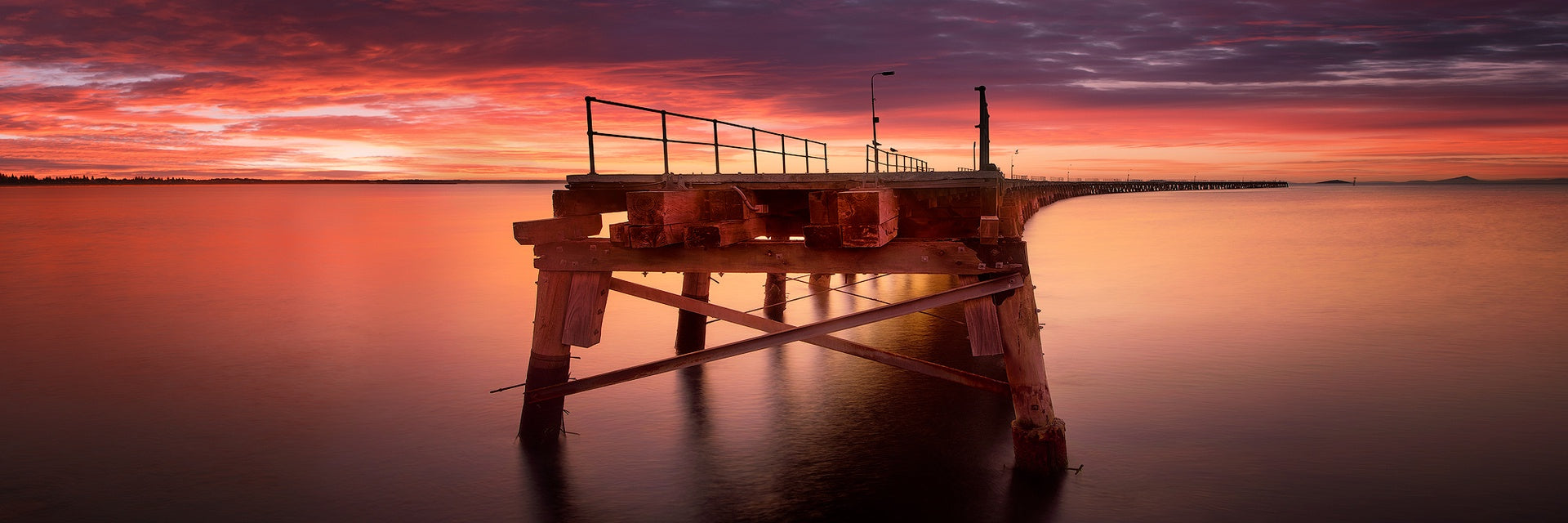 Tanker Jetty | Red Sunrise | Esperance