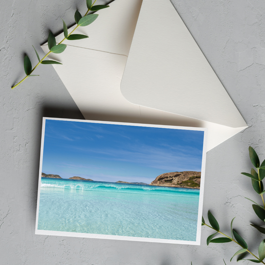 Card With Envelope | Lucky Bay Wave
