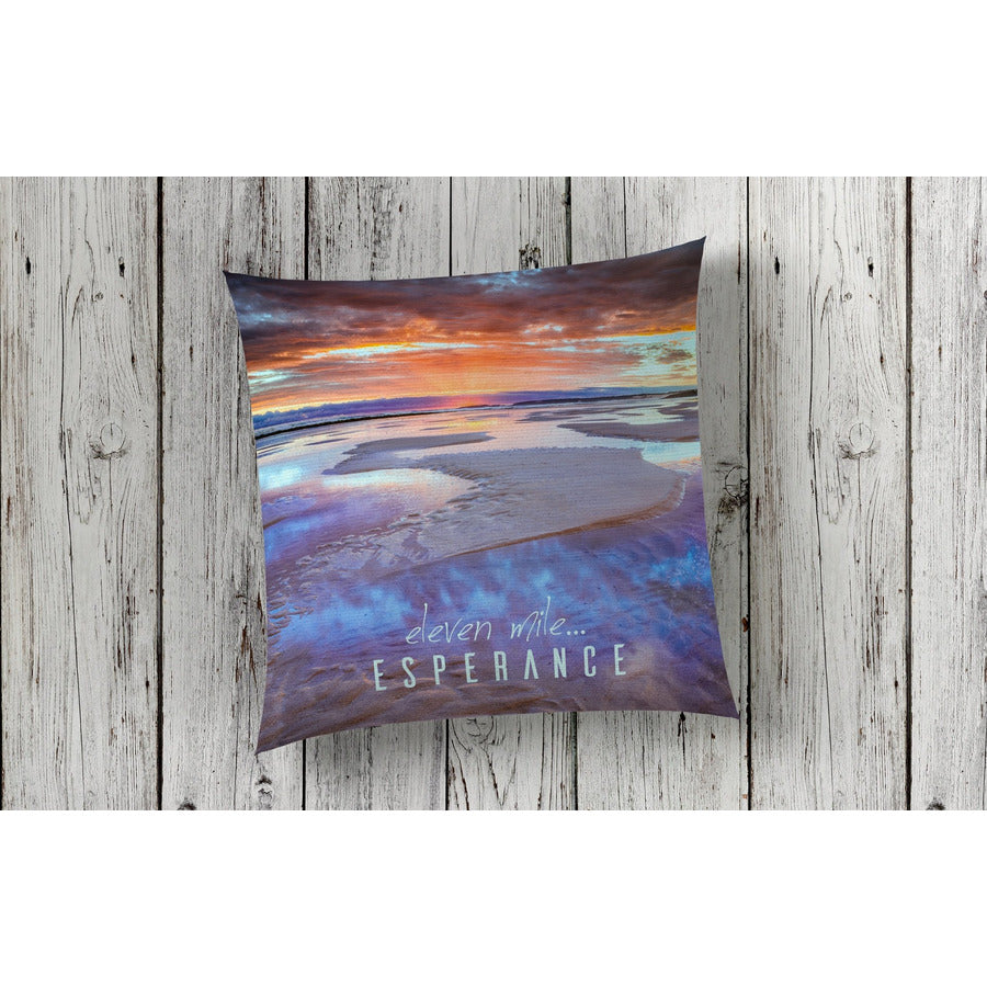 beautiful home decor and decorating cushion throw pillow nautical featuring beach 11 mile eleven mile by photographer Gary Alan