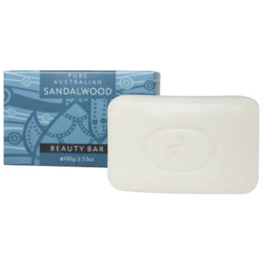 sandalwood beauty bar a mild, richly foaming vegetable oil soap